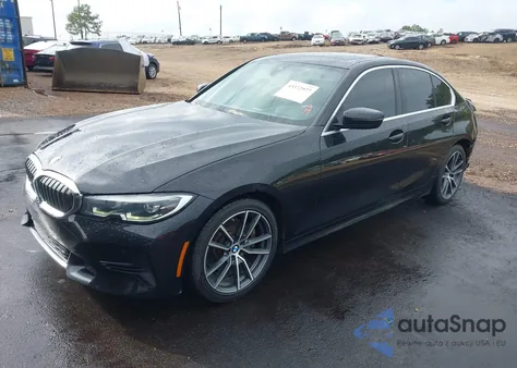 2020 BMW 330I z USA, uszkodzony, nr VIN 3MW5R1J03L8B22794